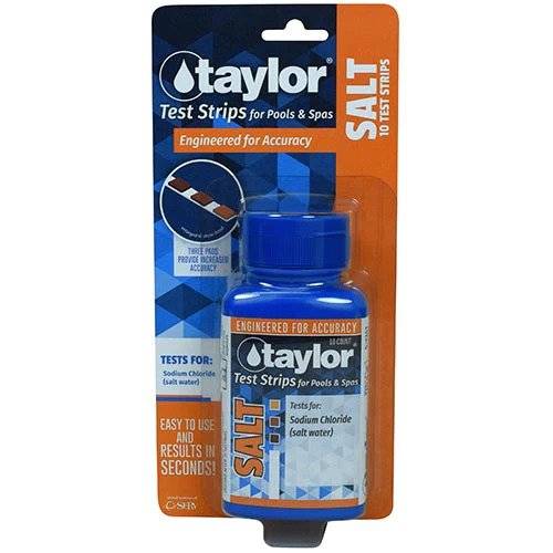Taylor Technologies S-1341-12 Salt Test Strip 10 Count
