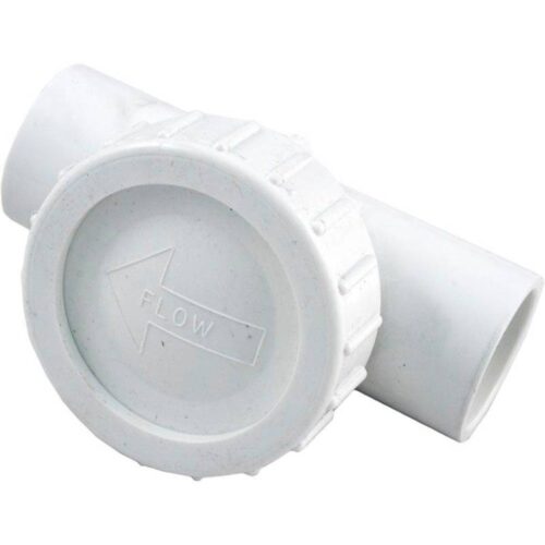 Waterway 600-4000 1"S Tee Flapper Check Valve