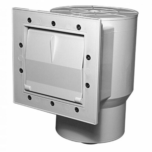 Waterway Plastics 560-C3C67L Gray Flo-Pro II Wide-Mouth Above-Ground Skimmer 1