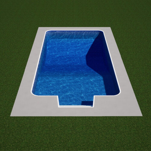 3D Swimming Pool Liner Layout