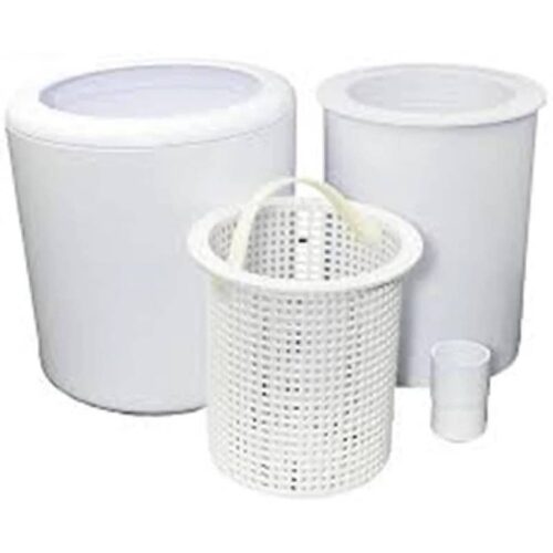 Aladdin 750B No-Niche Complete Skimmer Assembly White