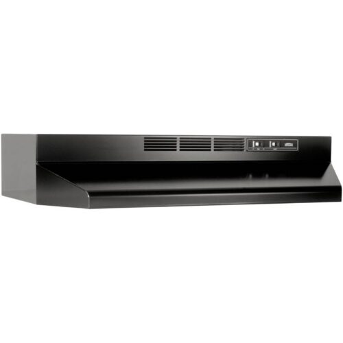 Broan 413023 Black 30" Under Cabinet Range Hood 1