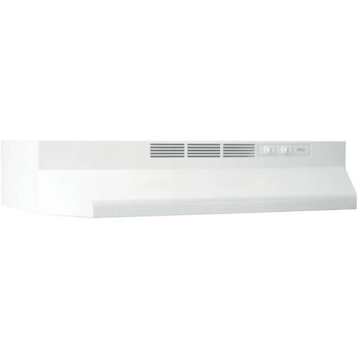 Broan BUEZ121WW White 21" Ducted Under Cabinet Range Hood 1