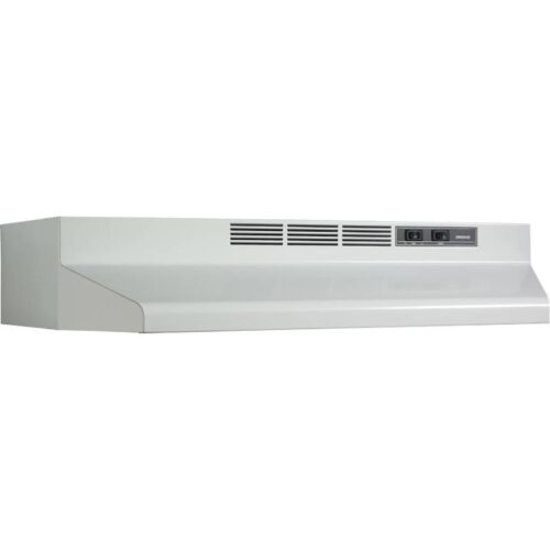 Broan F404201 White 42" Convertible Under Cabinet Range Hood 1