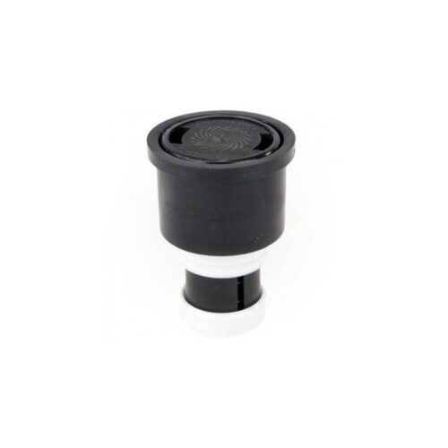 Caretaker 5-9-516A 2.5_ Jet Black High Flow Cleaning Head With Collar And Cap 1