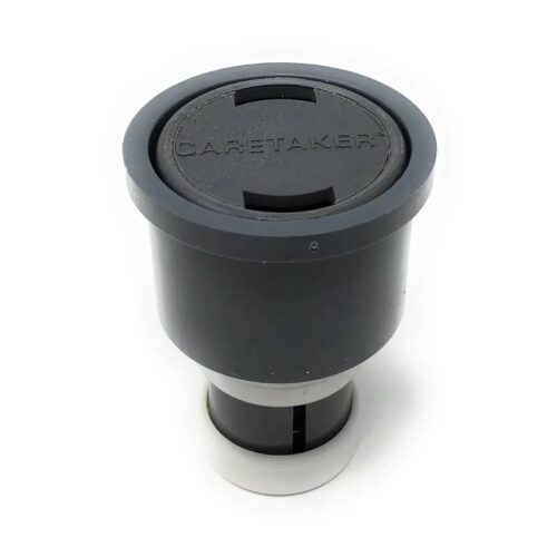 Caretaker 5-9-531 2_ Charcoal Gray Bayonet Style Cleaning Head Less Nozzle With Collar And Cap 1
