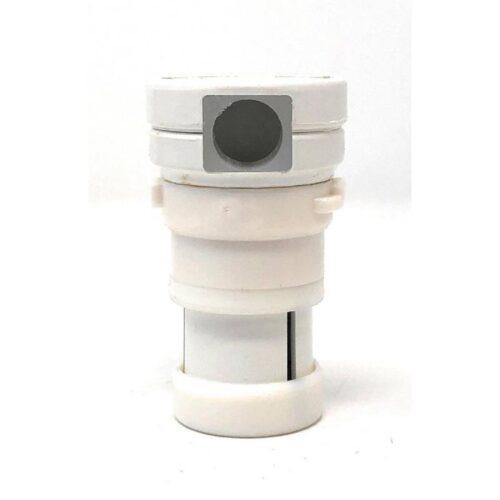 Caretaker 5-9-561 2_ Bright White Bayonet Style Cleaning Head With Collar And Cap 1