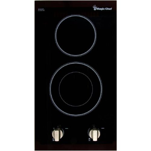 Magic Chef MCSCTE12BG1 Ceramic 12" Built-In Electric Cooktop 240V 1