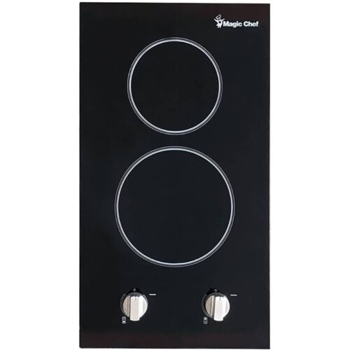 Magic Chef MCSCTE12BG2 Ceramic 12" Built-In Electric Cooktop 120V 1