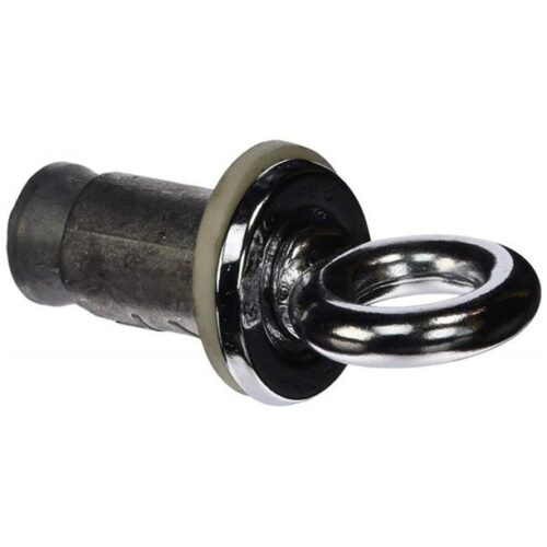 Permacast PI-74 Chrome Plated Brass Rope Eye With Lead Sleeve