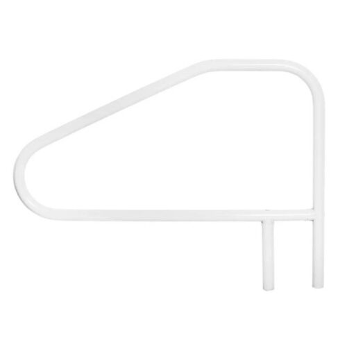 Saftron CBRTD-448-W 48" x 32" White Return-To-Deck Rail