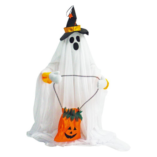 Haunted Hill Farm HHGHST-2FLSA 35" Animated Standing Ghost
