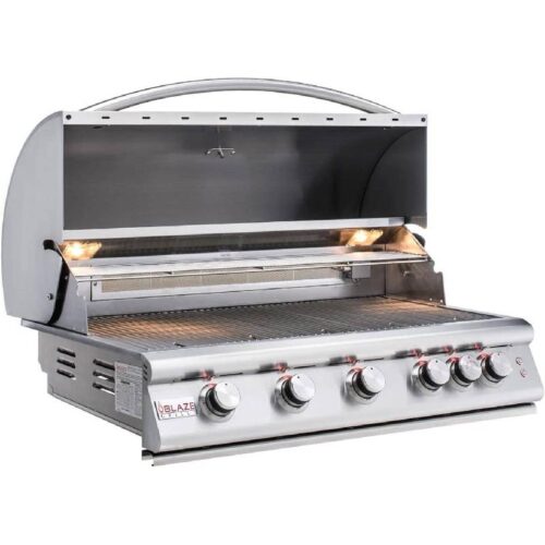 Blaze 40-Inch LTE Premium 5 Burner Natural Gas Grill with Lights