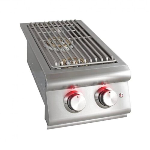 Blaze Built-In Double Side LTE Premium Natural Gas Burner with Lights