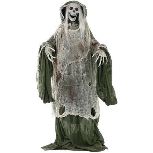 Haunted Hill Farm HHSKEL-1FLSA 60" Animated Standing Skeleton