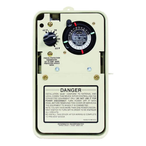 Intermatic PF1103T 120/240V Metal Box Timer With Freeze Control