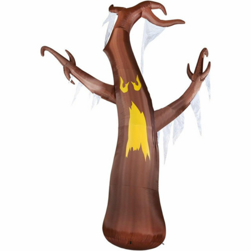 Haunted Hill Farm HITREE201-L 20ft Inflatable Spooky Tree with Lights