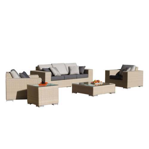 Hospitality Rattan Rubix 5-Piece Seating Set