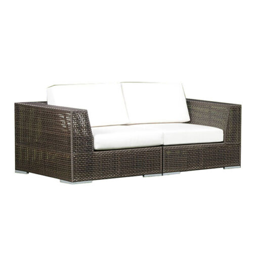 Hospitality Rattan Soho 2-Piece Modular Loveseat