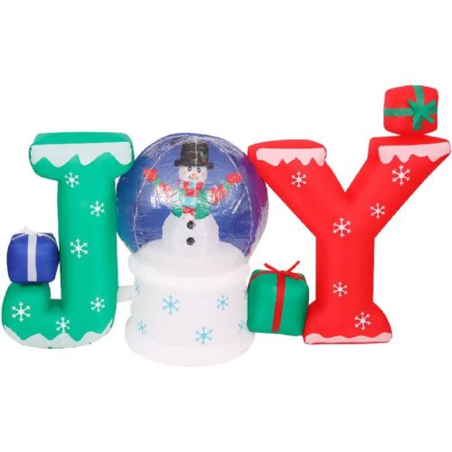 Fraser Hill Farm 4.5 JOY Snowglobe with Lights 1
