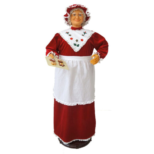 Fraser Hill Farm 58 Mrs Claus Baking Apron with Cookies 1