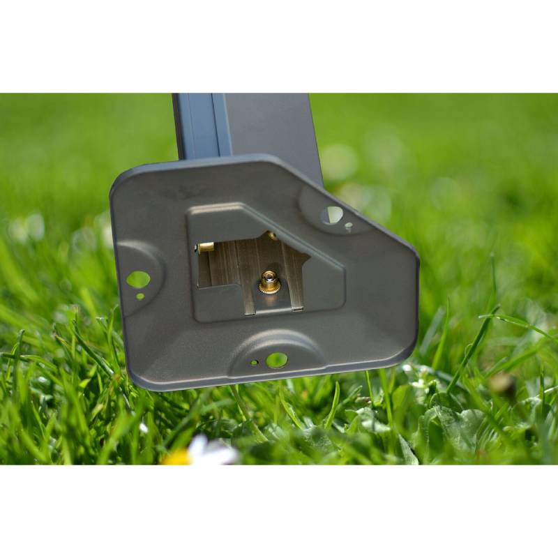 Hanover HANGAZ10X10-GRY 10 x 10 Aluminum Hardtop Gazebo 7