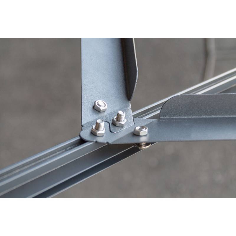 Hanover HANGAZ10X10-GRY 10 x 10 Aluminum Hardtop Gazebo 9