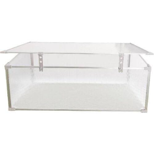 Hanover HANGHMN-3NAT Single Mini Cold Frame Greenhouse 47 x 20 x 20 1