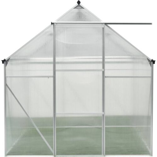 Hanover HANGRNHS4X6-NAT 4x6 Walk-In Greenhouse 1