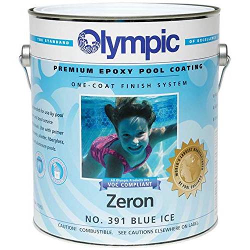 Kelley Technical Coatings 391 Gallon Blue Ice Zeron Epoxy Pool Coating