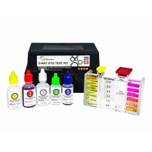 PoolStyle PS974 Professional Series 5-Way OTO Test Kit With Case