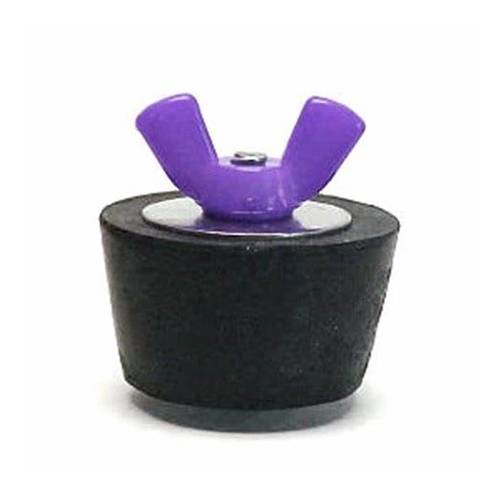 Technical Products #6C 1" FTG Winter Plug With Purple Wingnut