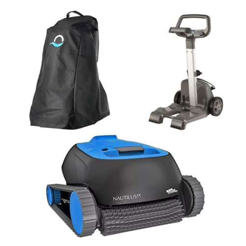 Dolphin Nautilus CC Inground Robotic Pool Cleaner with Caddy and Premium Cover