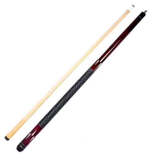 Imperial-Burgundy-Stain-Black-and-Ivory-Prongs-Hardwood-Shaft
