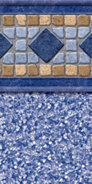 Laguna w White Pacific Inground Pool Liner