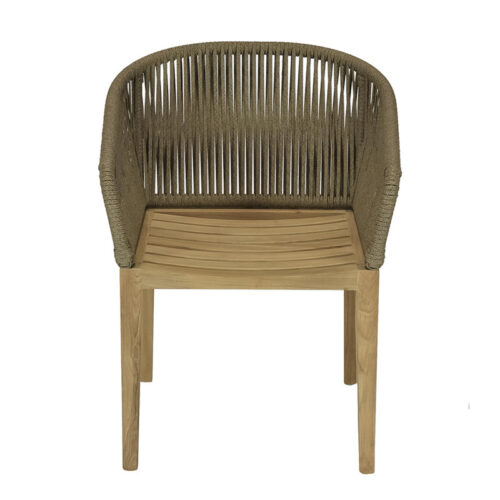 Royal Teak Collection Malibu Desert Sand Dining Chair