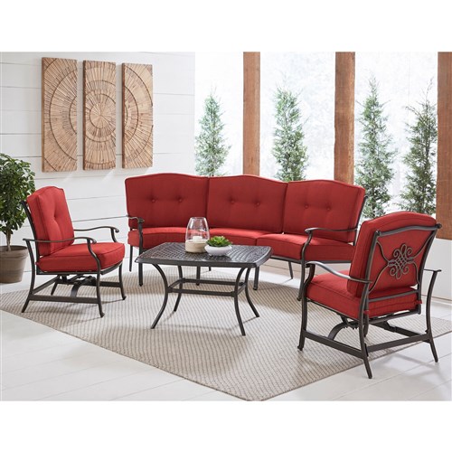 Traditions 4 Piece Deep Seating Set - Image 11