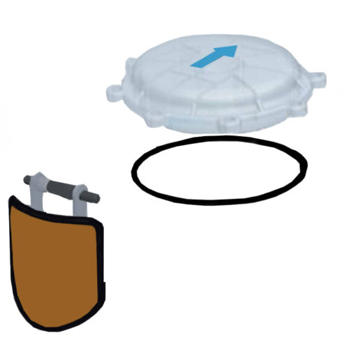 CMP-25830-250-800-2.5-Check-Valve-Flapper-and-Cover-with-O-Ring