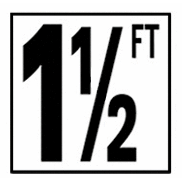 Depth Markers, Signs & Tile