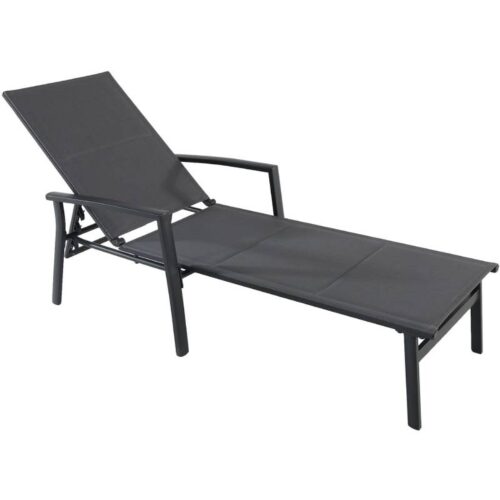 Hanover Aluminum Padded Sling Chaise Lounge 1
