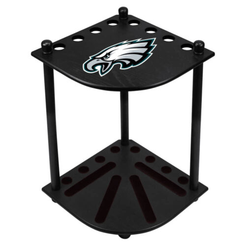 Philadelphia Eagles Corner Cue Rack