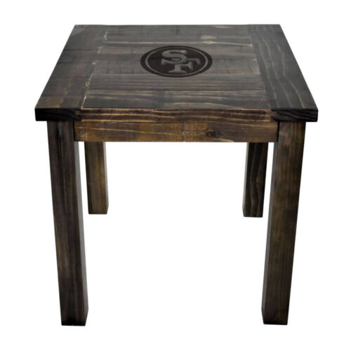 Imperial San Francisco 49ERS Reclaimed Side Table