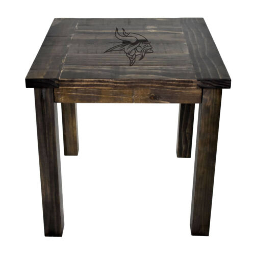Imperial Minnesota Vikings Reclaimed Side Table