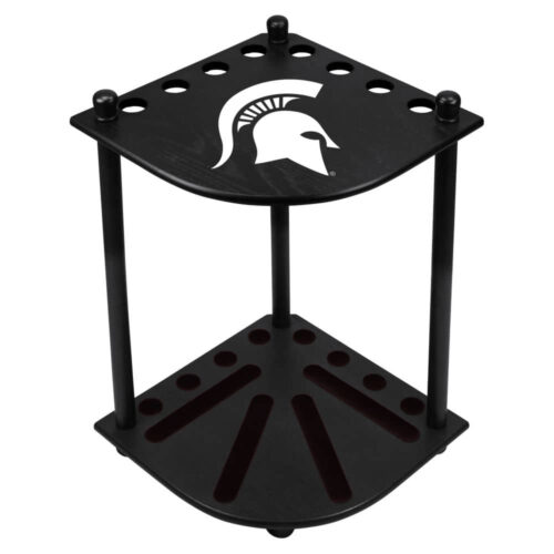 Michigan State Corner Cue Rack
