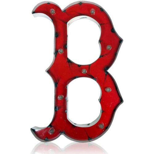 Boston Red Sox Recycled Logo Sign
