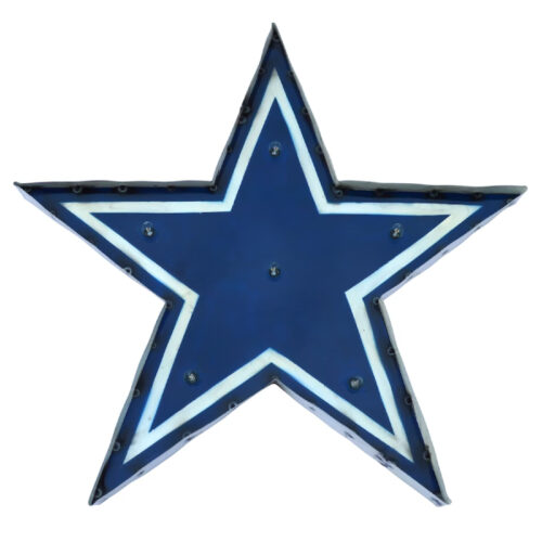 Dallas Cowboys Recycled Logo Sign 1