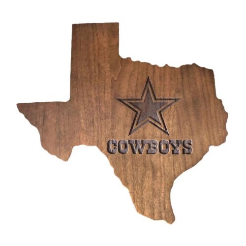 Dallas Cowboys Wood Magnetic Key Holder 1