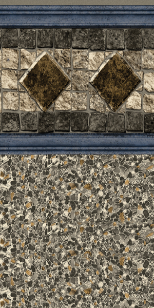 Drummond w Sandstone Tan Inground Pool Liner