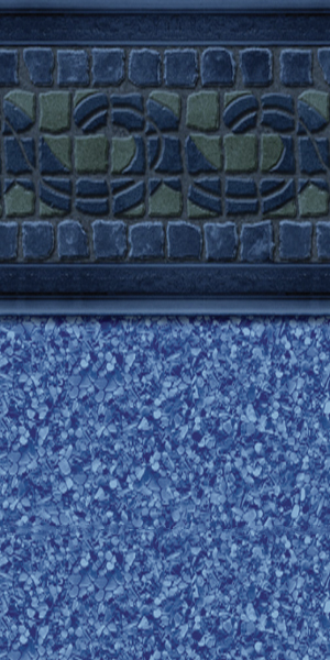 Mckinley w Polynesian Inground Pool Liner