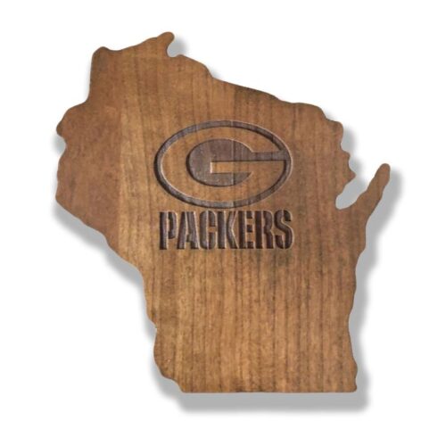 Green Bay Packers Wood Magnetic Key Holder 2